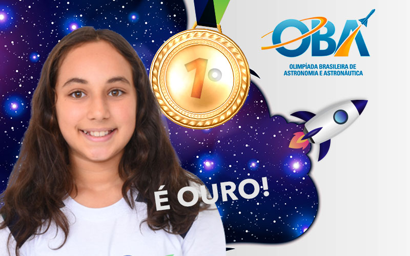 É ouro, é prata, é bronze! Veja os alunos medalhistas na OBA