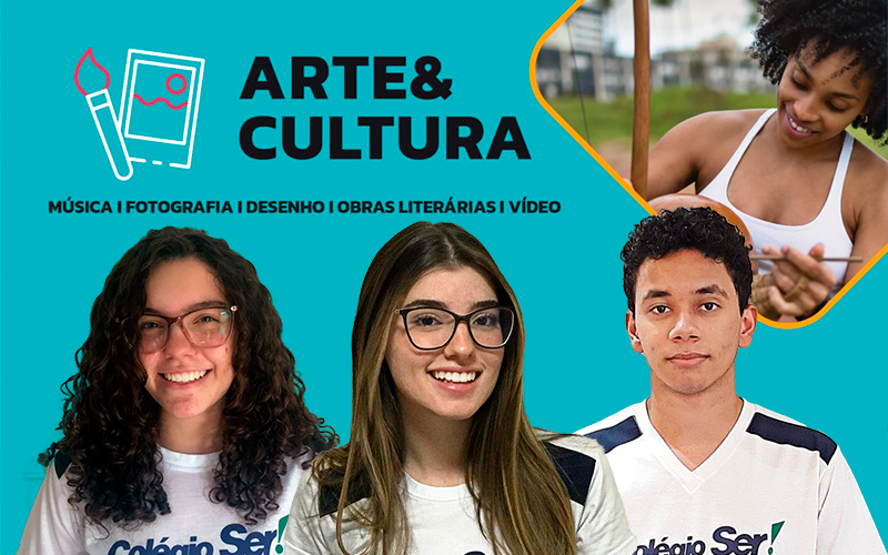 Alunos premiados no Concurso Arte e Cultura Poliedro