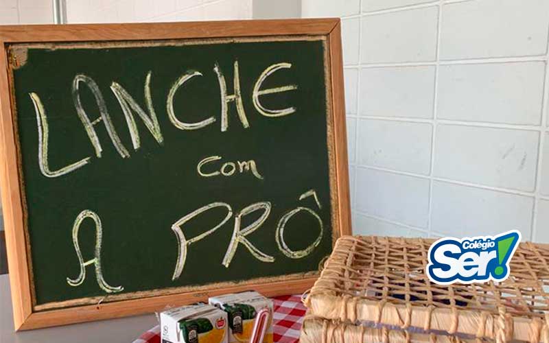 Lanche com a Prô