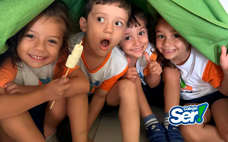 Camping Time - Atividade do Programa Bilíngue