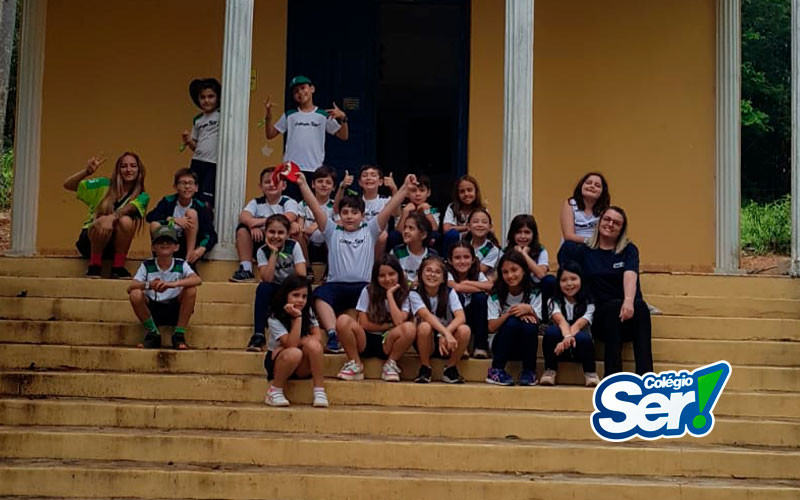 Excursão do 3º ano para a Fazenda Nossa Senhora da Conceição. 